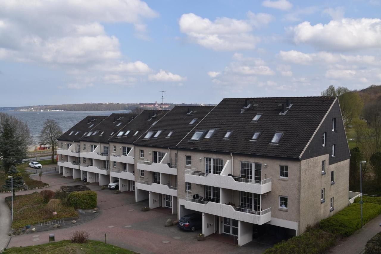 Fewo1846 Strandresidenz Wassersleben - Strandkoje - Komfortables Studioapartment Mit Meerblick Am Strand Harrislee Kültér fotó