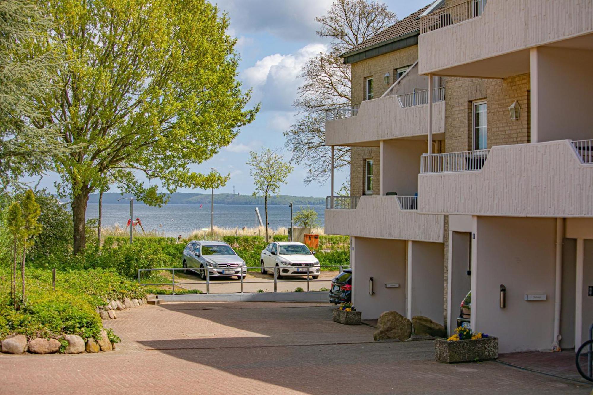 Fewo1846 Strandresidenz Wassersleben - Strandkoje - Komfortables Studioapartment Mit Meerblick Am Strand Harrislee Kültér fotó